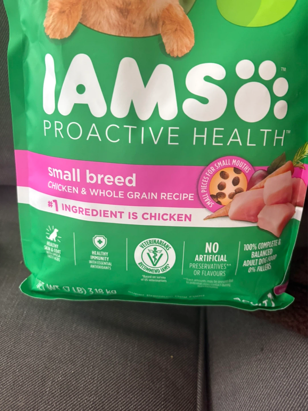 Iams Proactive Health Small Breed Chicken & Whole Grain Dog Food - photo 2