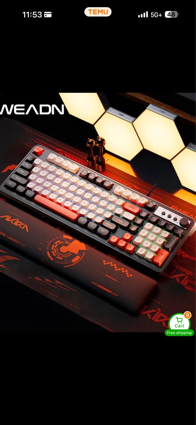 WEADN G98 Multi-functional Wired Keyboard - photo 4