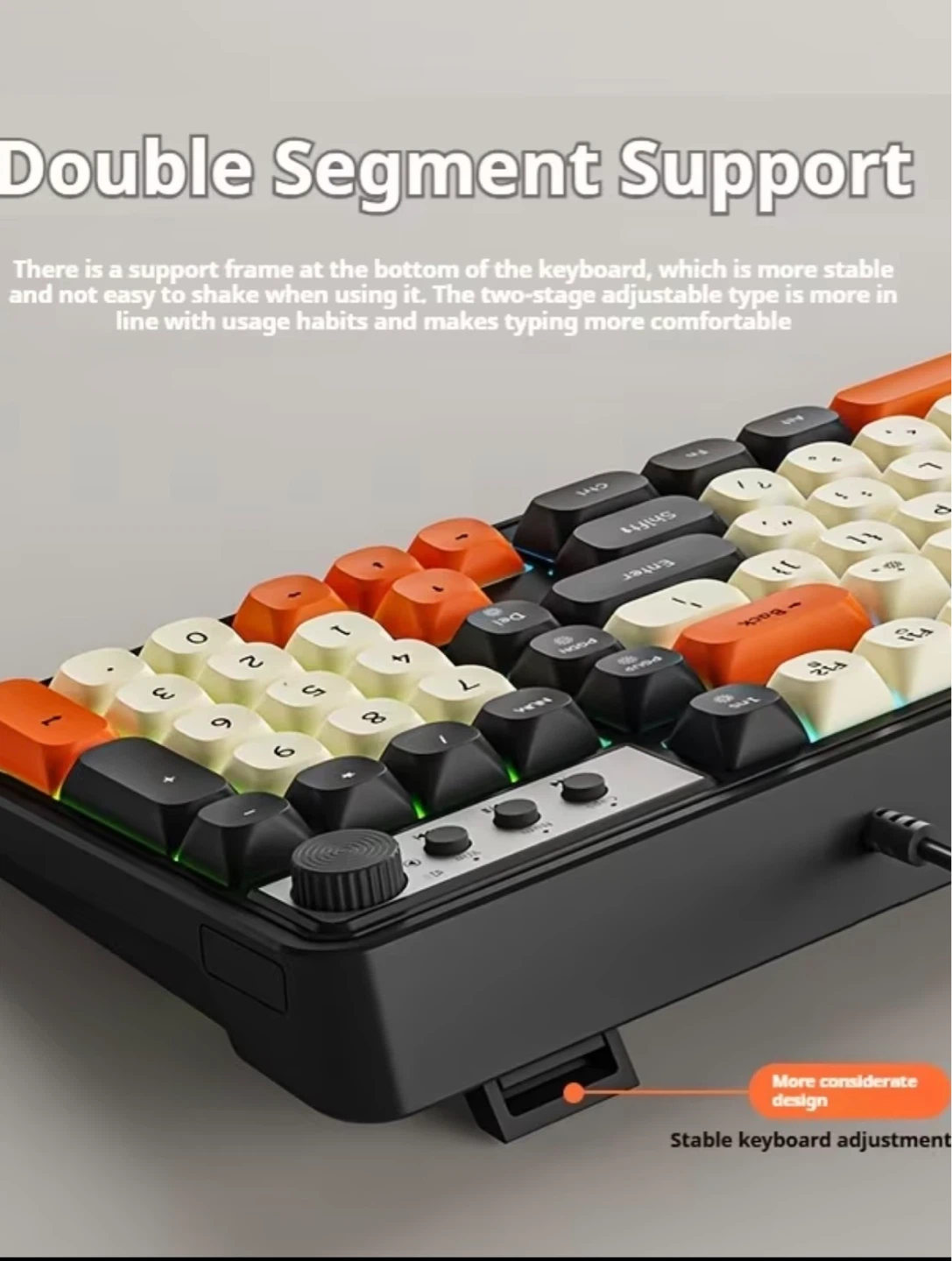 WEADN G98 Multi-functional Wired Keyboard - photo 3