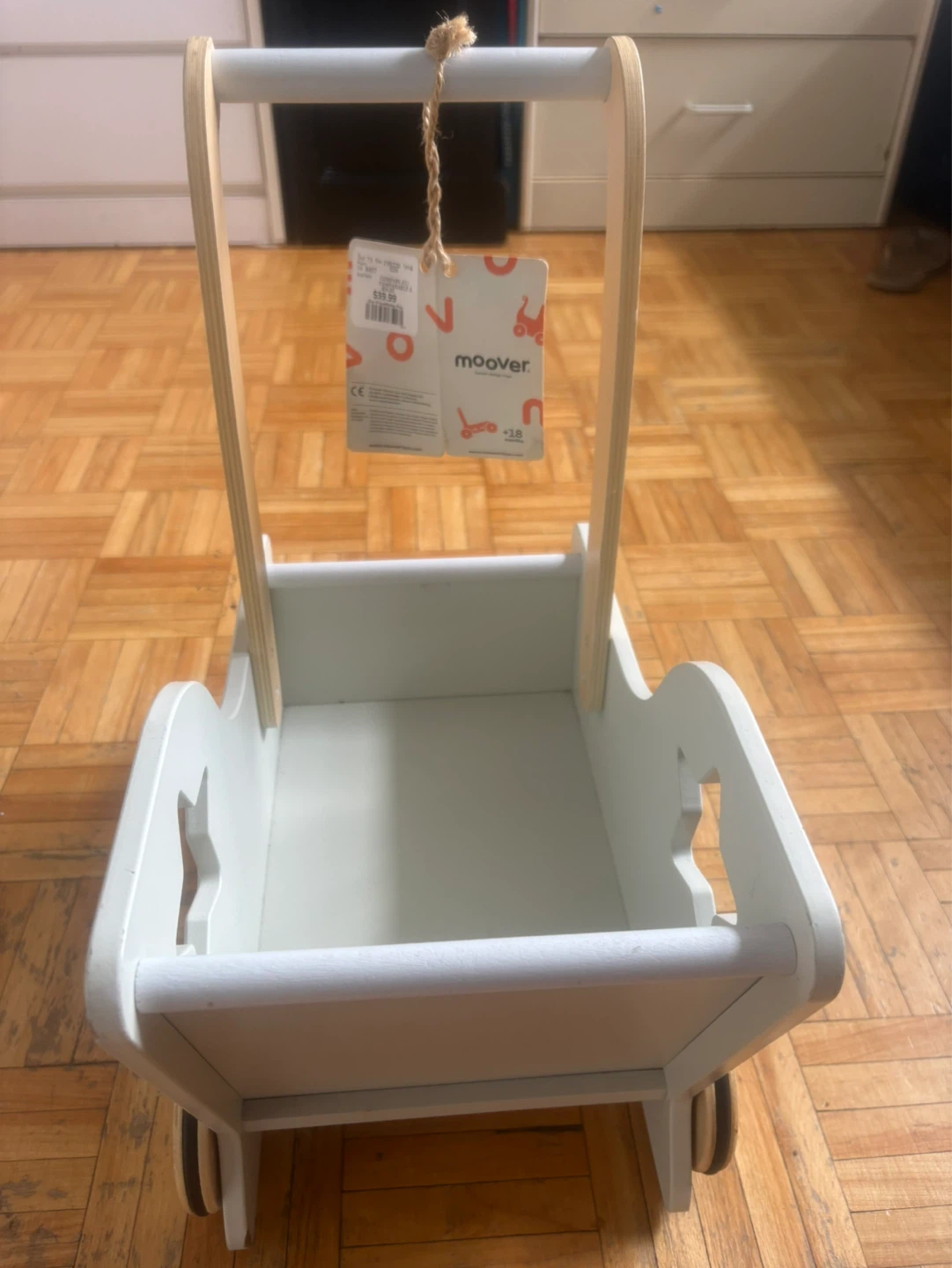 Mooover Wooden Baby Walker