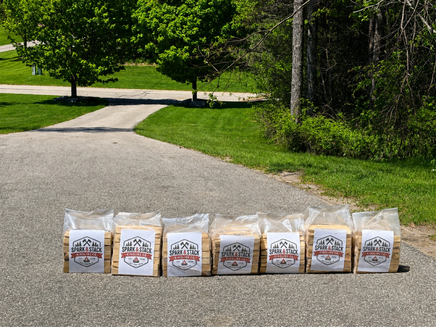 Spark & Stack Kindling Wood Bags - photo 4