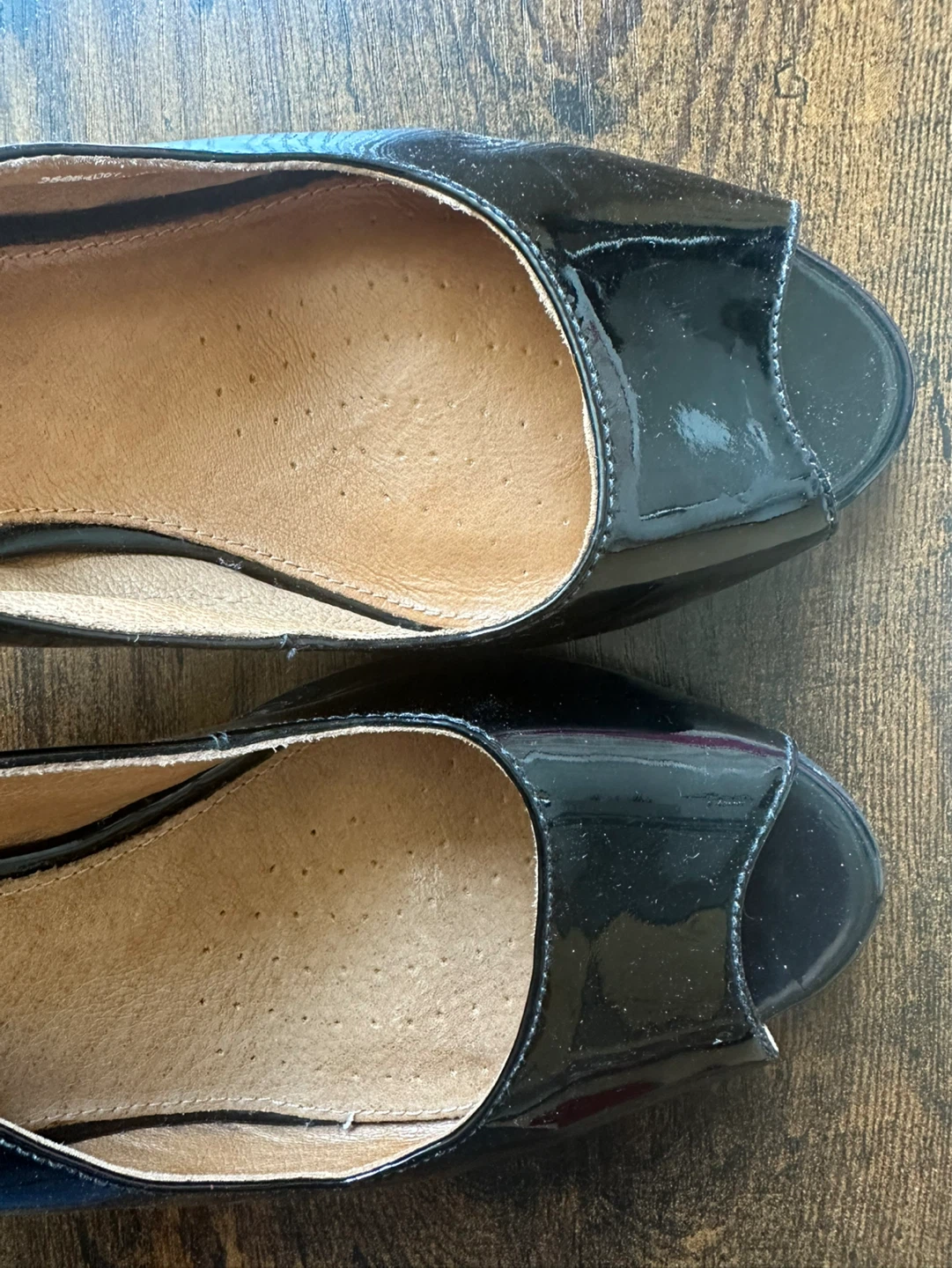 Clarks Artisan Black Patent Slingback Heels - photo 5