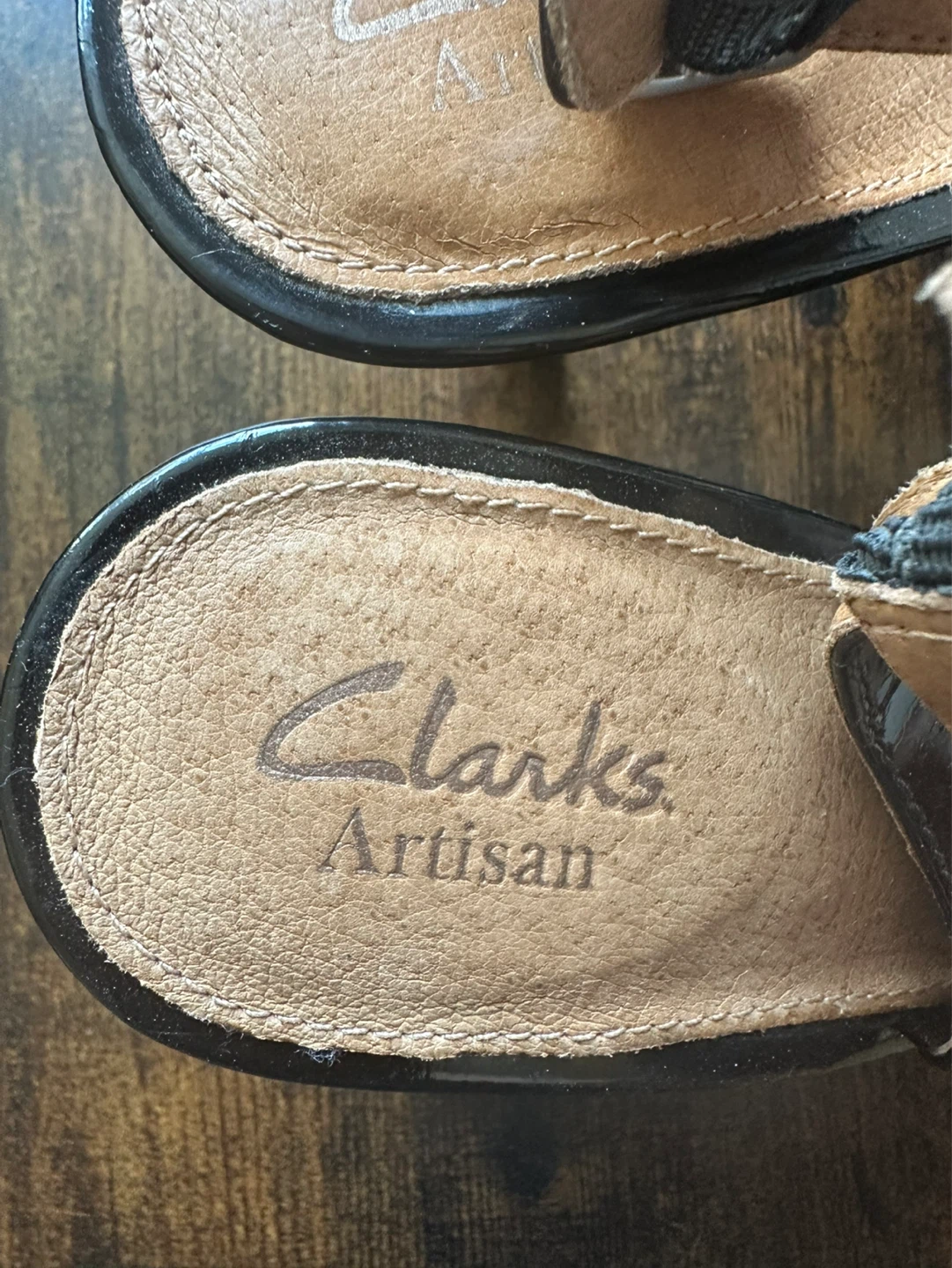 Clarks Artisan Black Patent Slingback Heels - photo 3