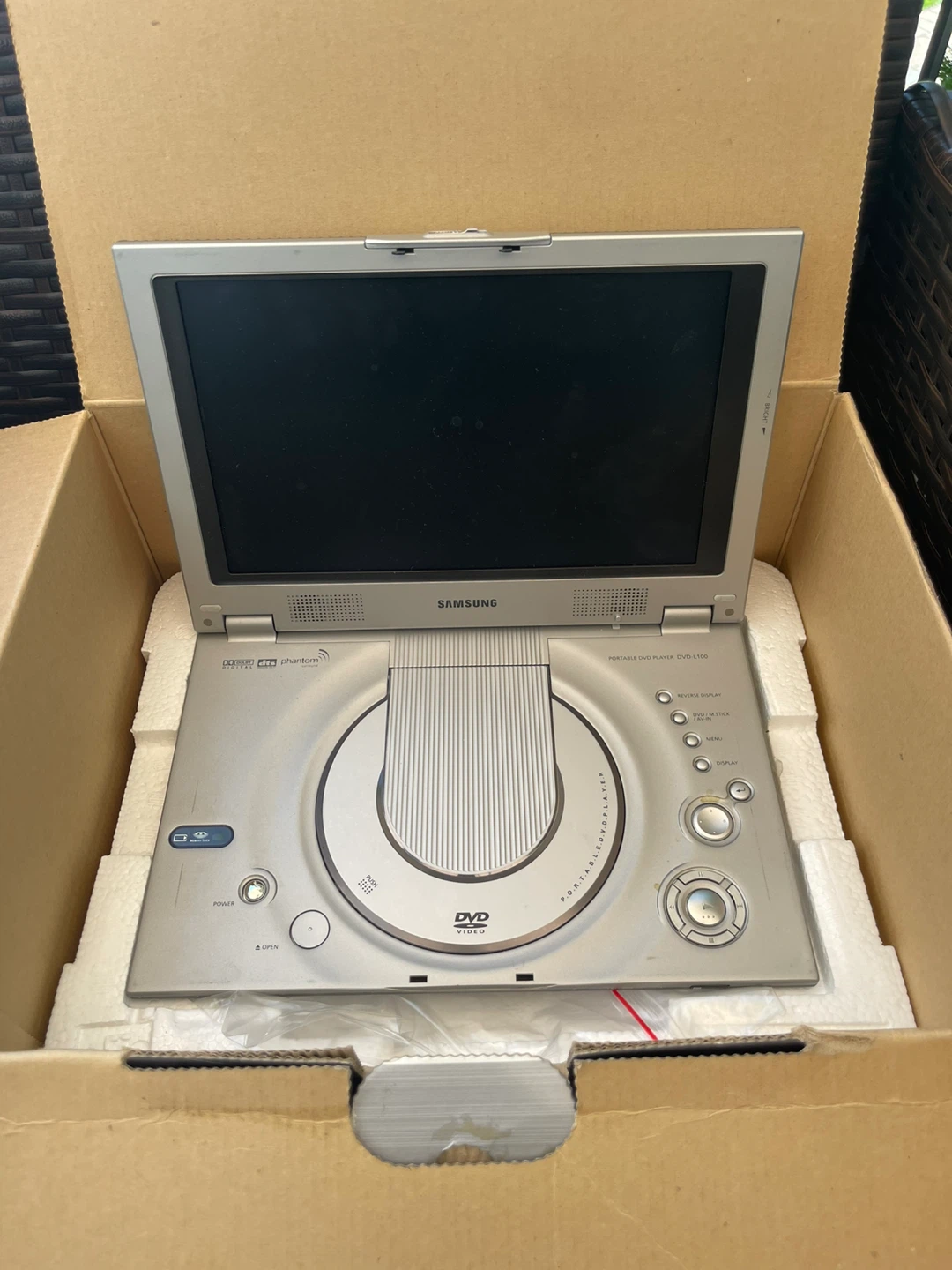 Samsung Portable DVD Player L100A Silver