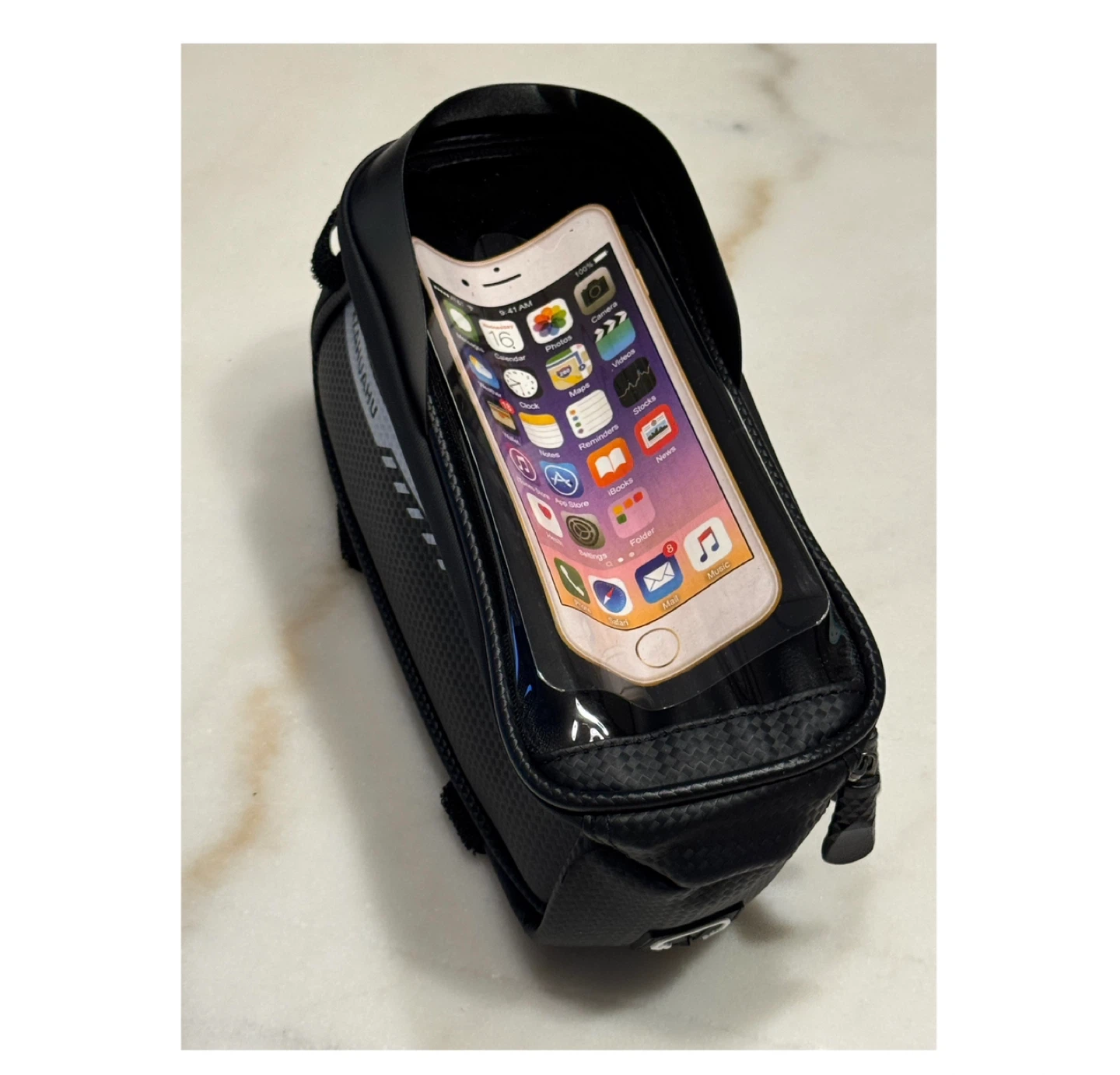Brand new 8.2"L x 4.3"W x 4.7"H Bike Phone Mount Bag - photo 3