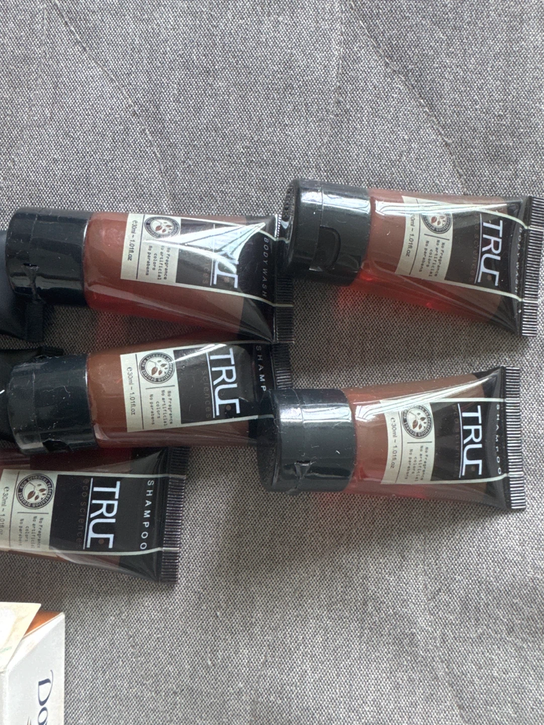 TRU Travel Size Toiletries, Dove & Pears Soap Lot - photo 2