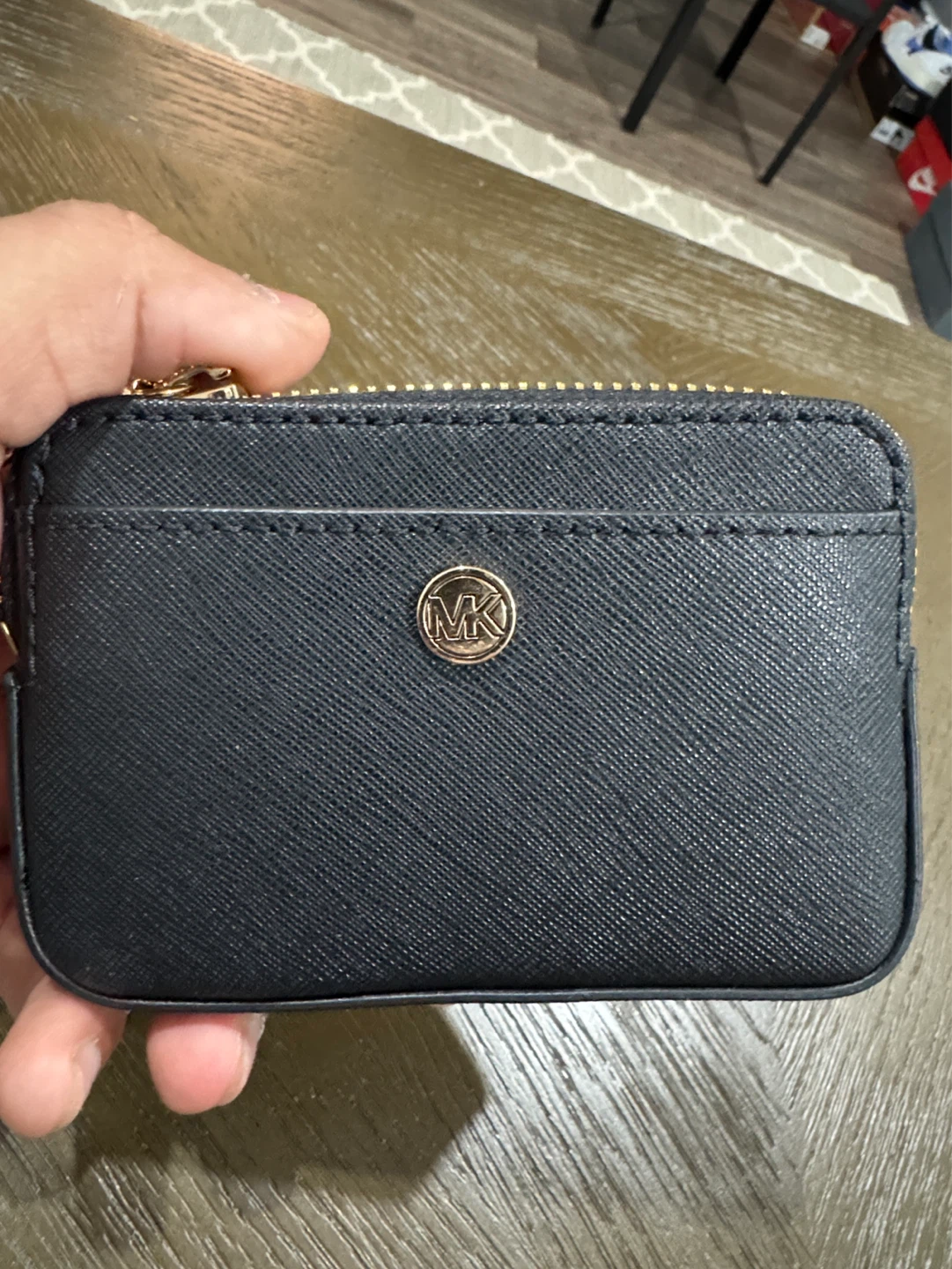 Michael Kors Card Holder Coin Pouch Black - photo 2