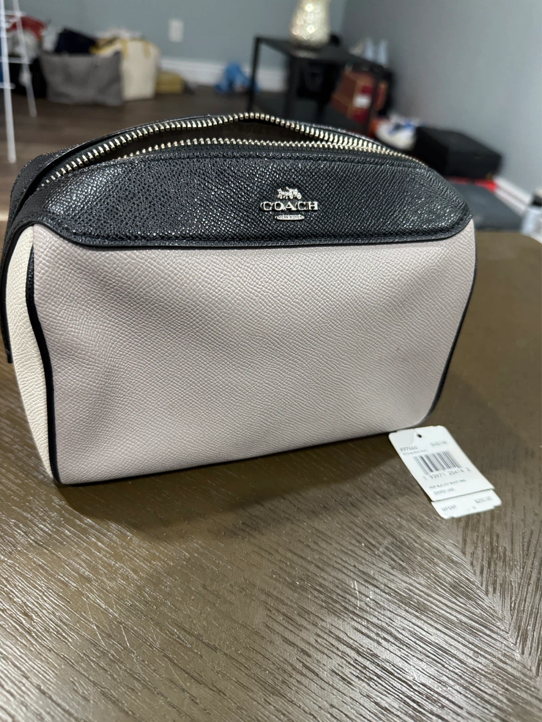 Coach Pop Up Large Pouch SVEM1 Grey Birch Multi