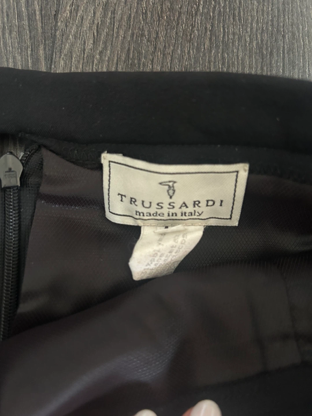 Trussardi Black Pencil Skirt
