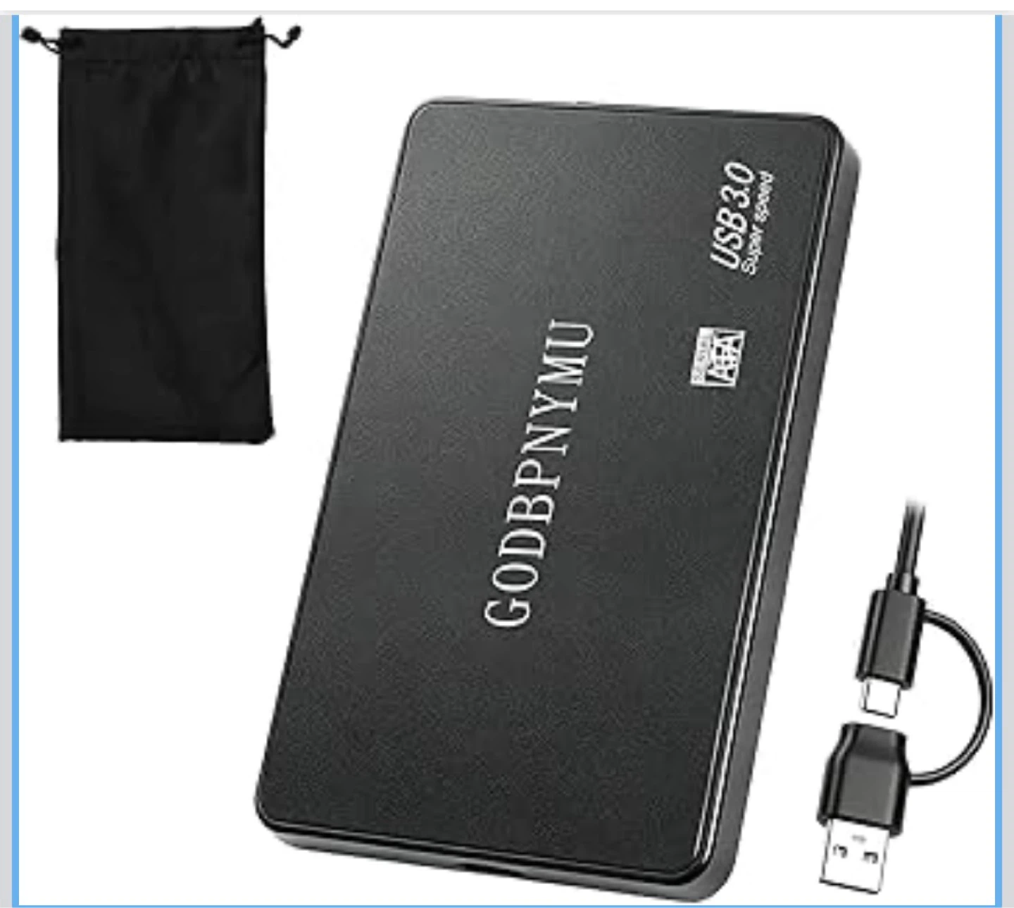 Portable External Hard Drive - USB 3.0