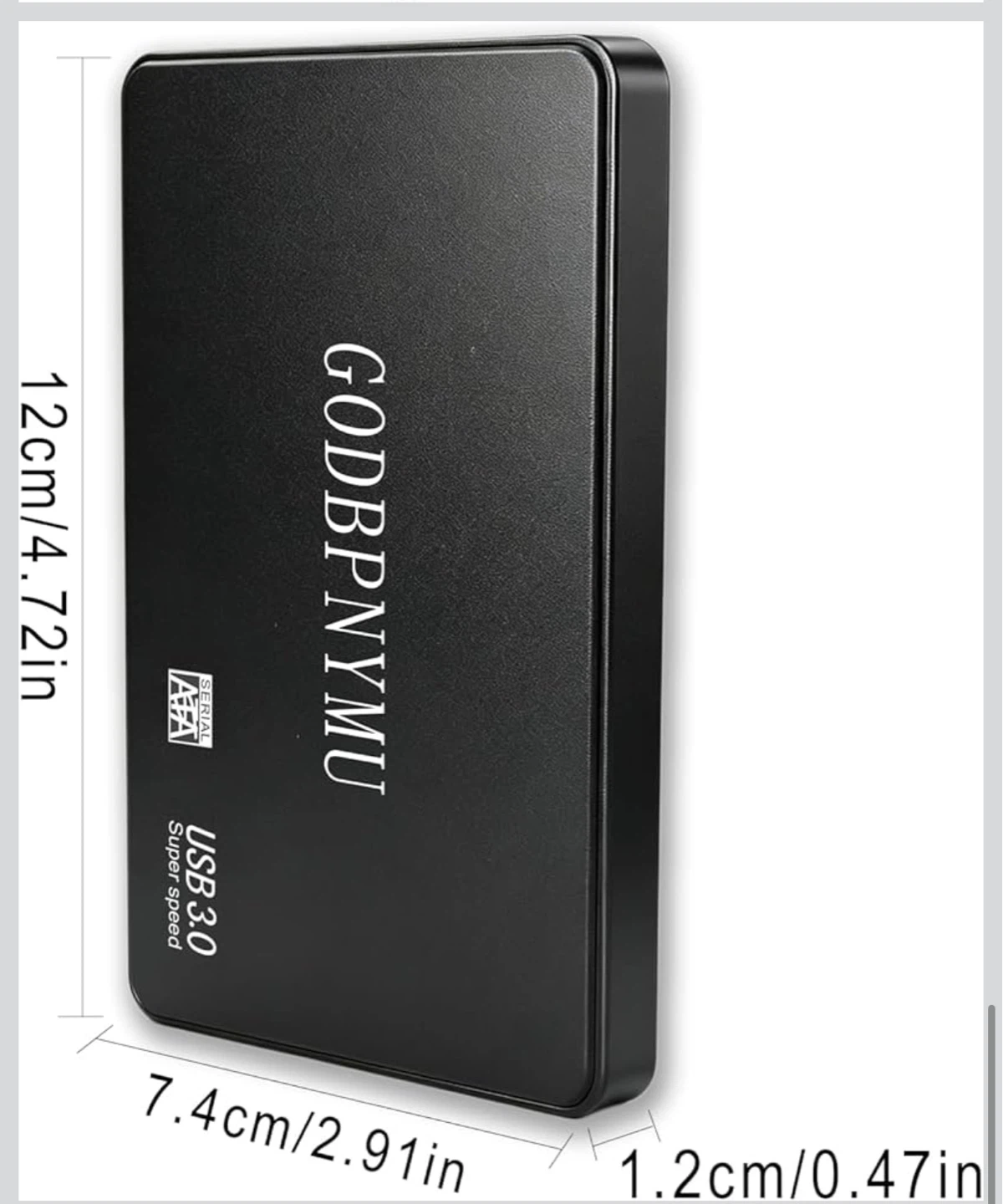 Portable External Hard Drive - USB 3.0 - photo 4