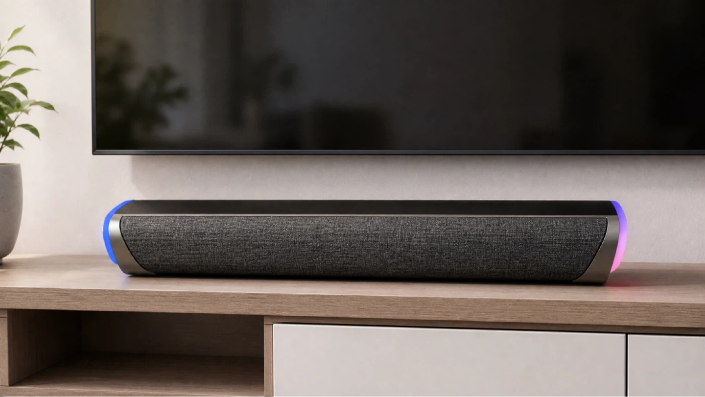 Soundbar Speaker with RGB Lighting