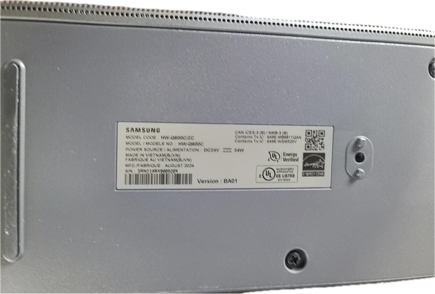 Samsung HW Q600C Soundbar and Subwoofer - photo 3
