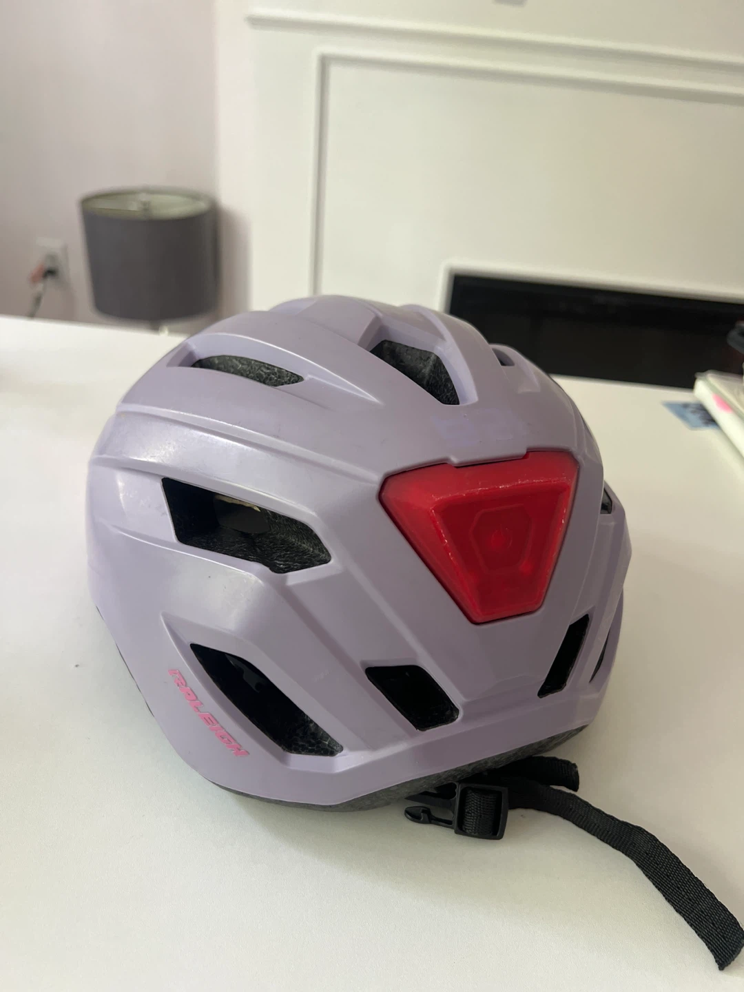 Raleigh Adult Bicycle Helmet with Rear Light