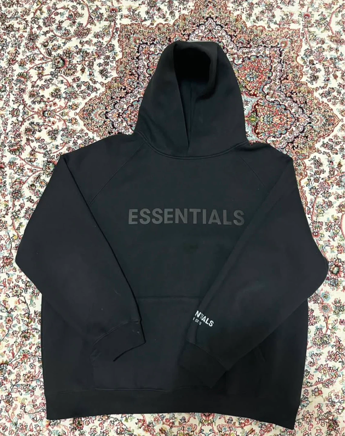 FOG Essentials Black Hoodie