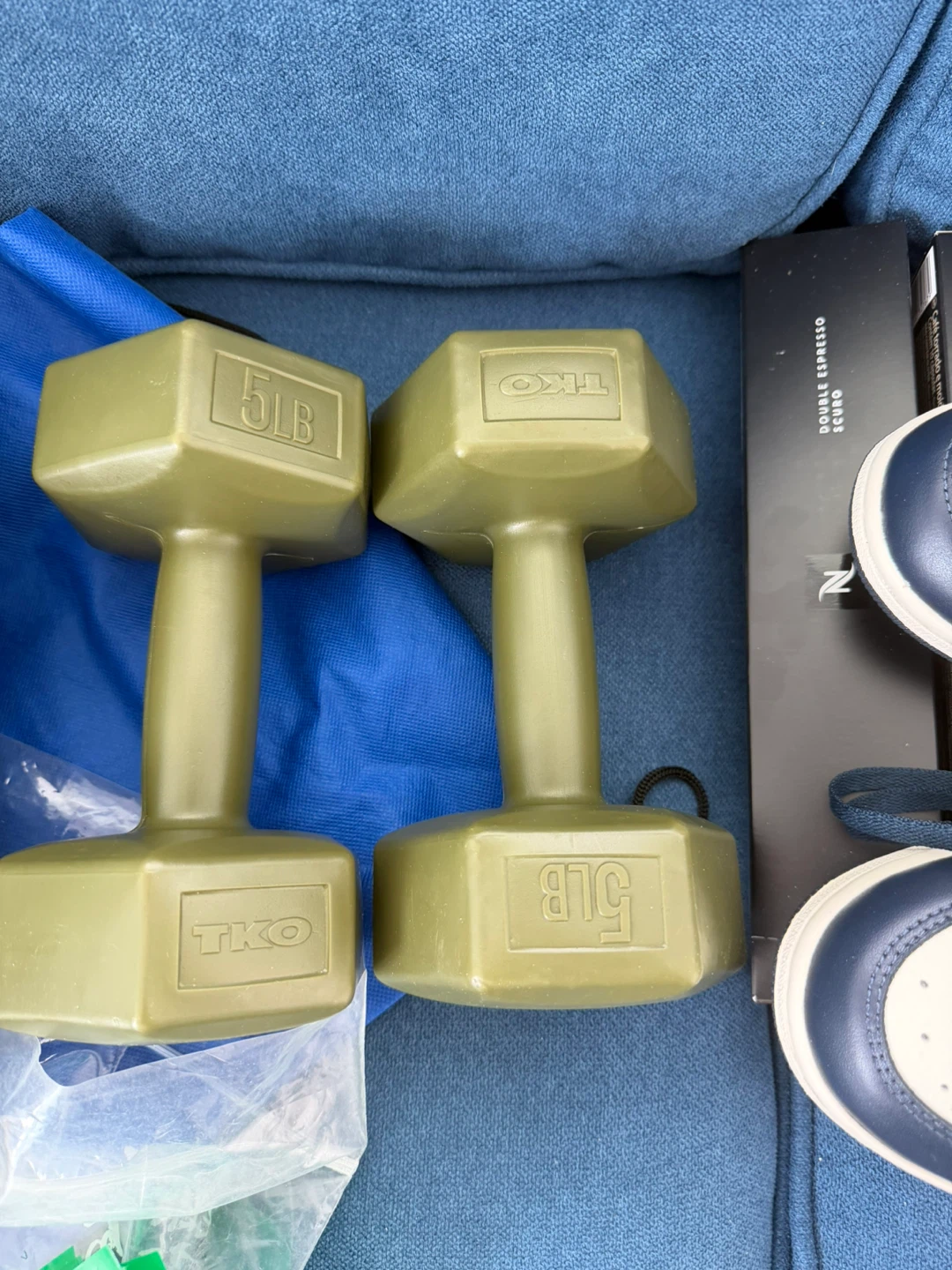 TKO 5lb Dumbbells (Pair)