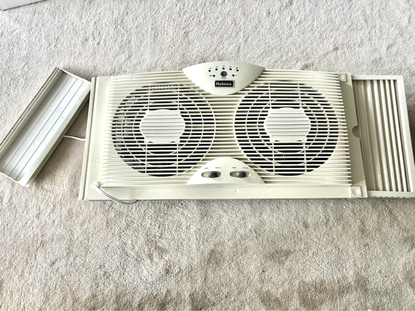 Window unit electric fan