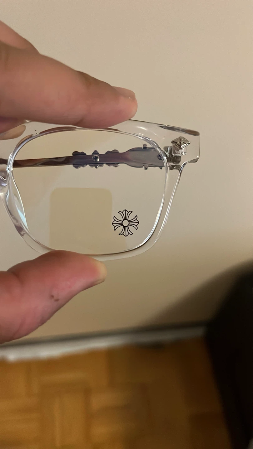 Chrome Hearts Clear Glasses - photo 3
