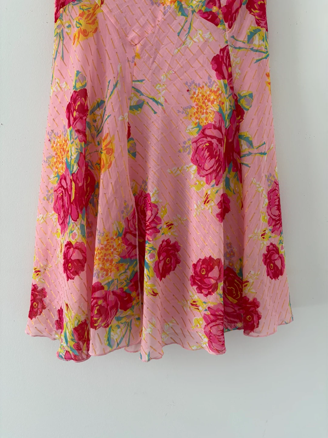 Y2K Betsey Johnson Maxi Bias Dress M - photo 5