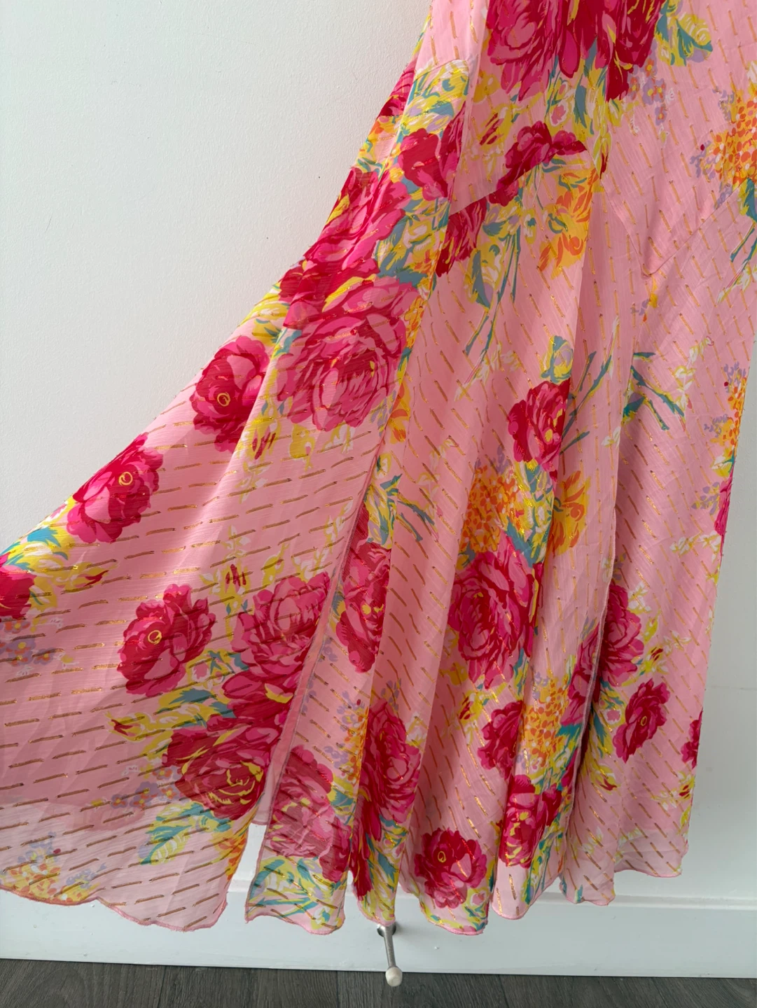 Y2K Betsey Johnson Maxi Bias Dress M - photo 4