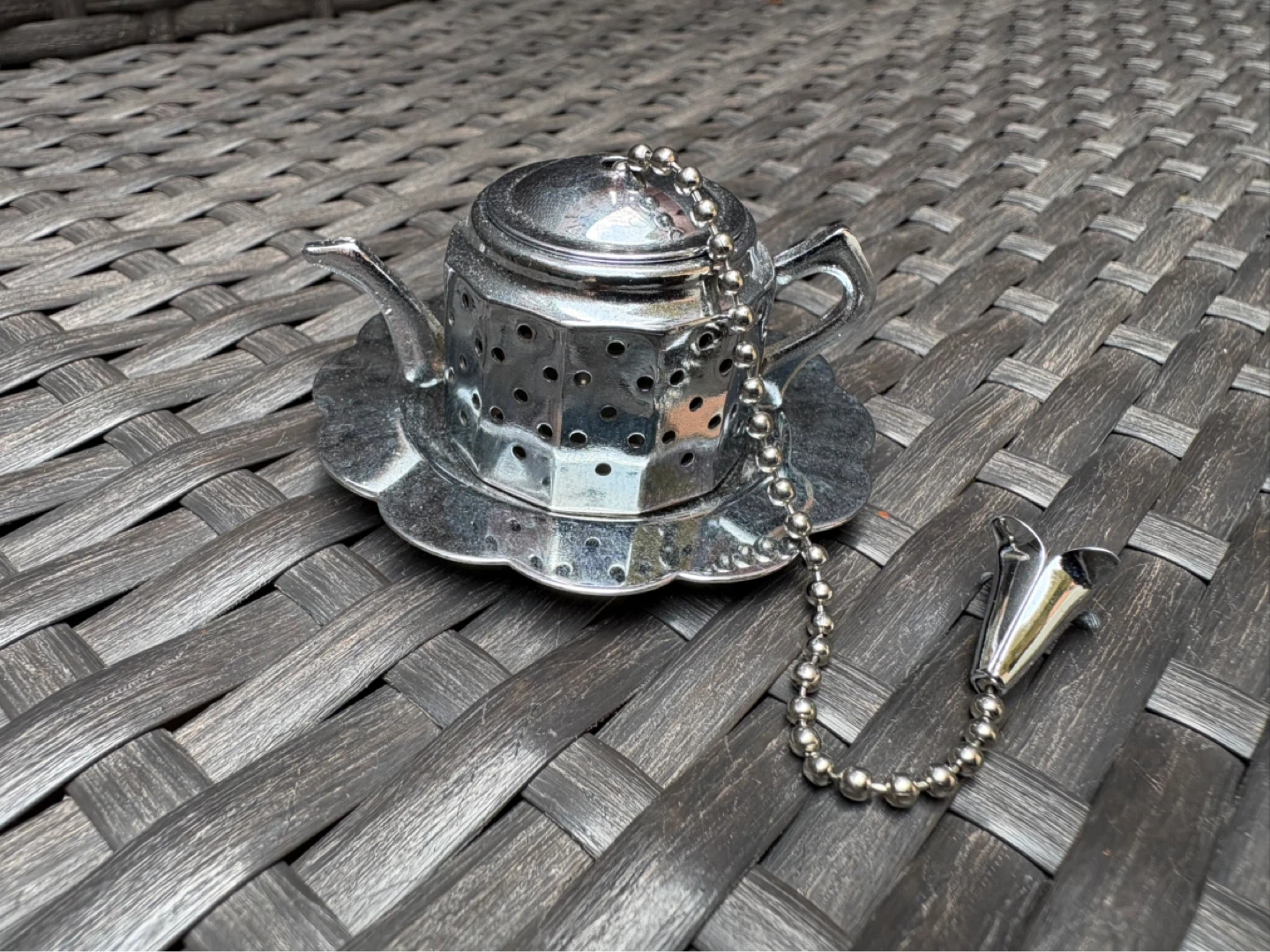 Silver Tea Infuser Set