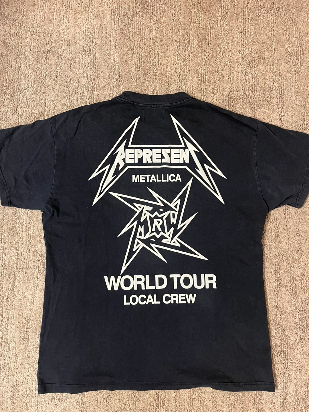 Represent Metallica World Tour Local Crew T-Shirt - photo 2