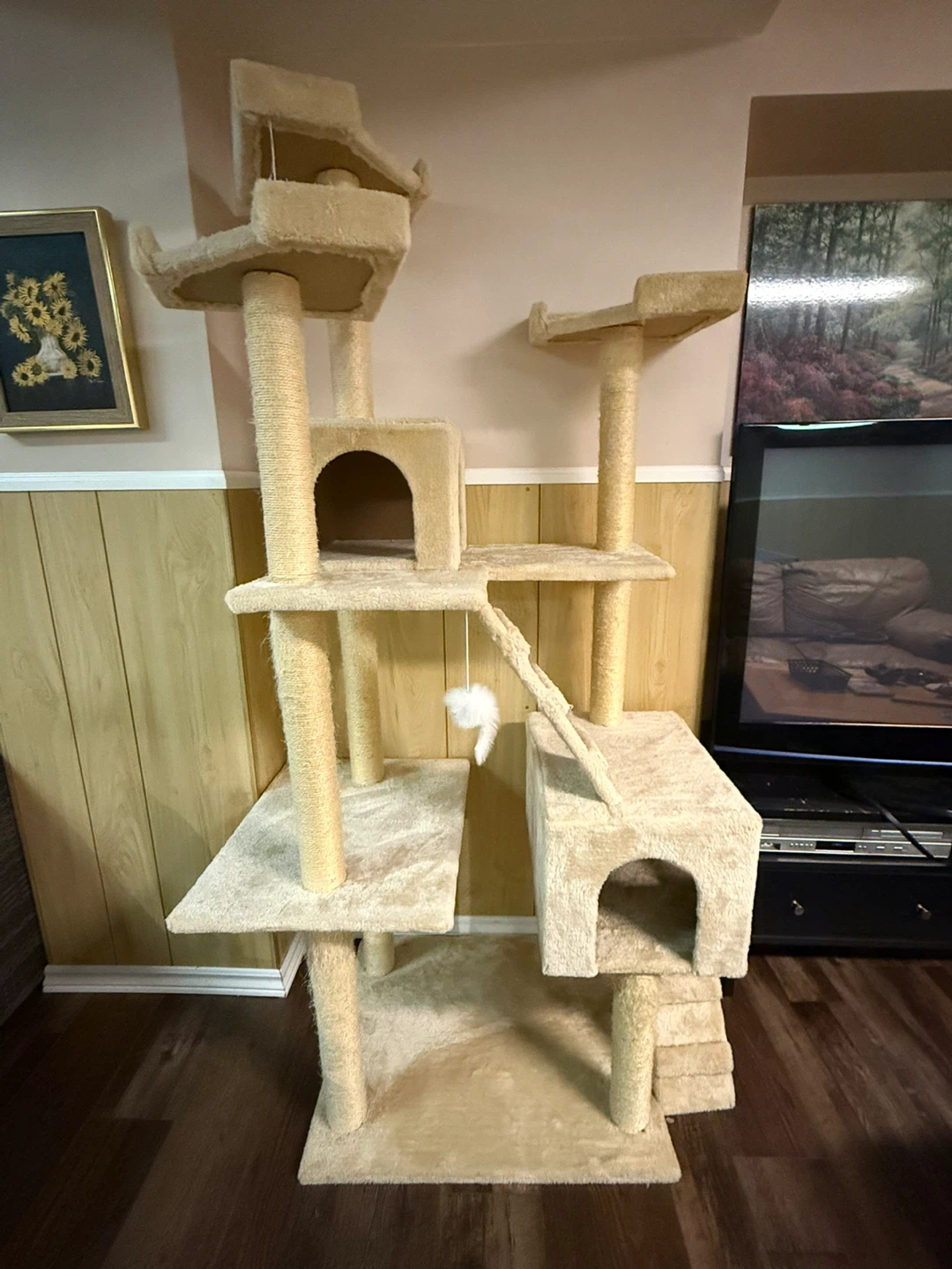 Large Multi-Level Cat Tree / Cat Condo - photo 3