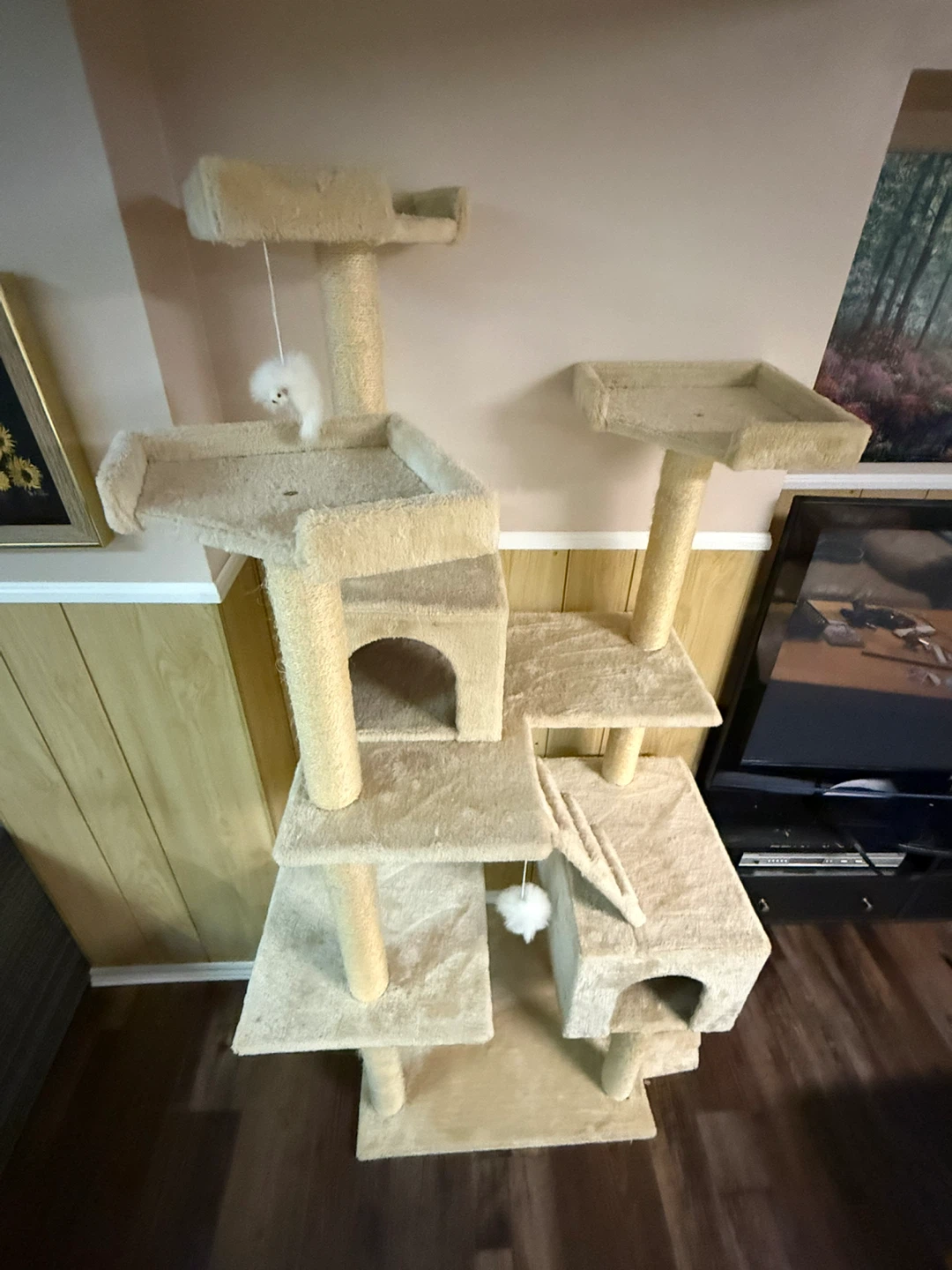 Large Multi-Level Cat Tree / Cat Condo - photo 2