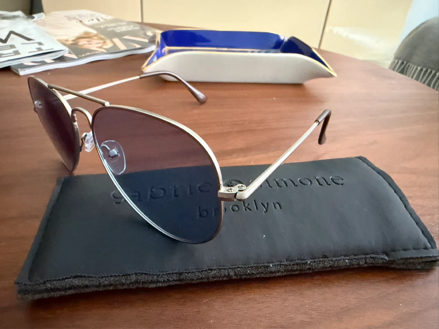 Gabriel + Simone Brooklyn, Aviator Reader Sunglasses 1.5 - photo 3