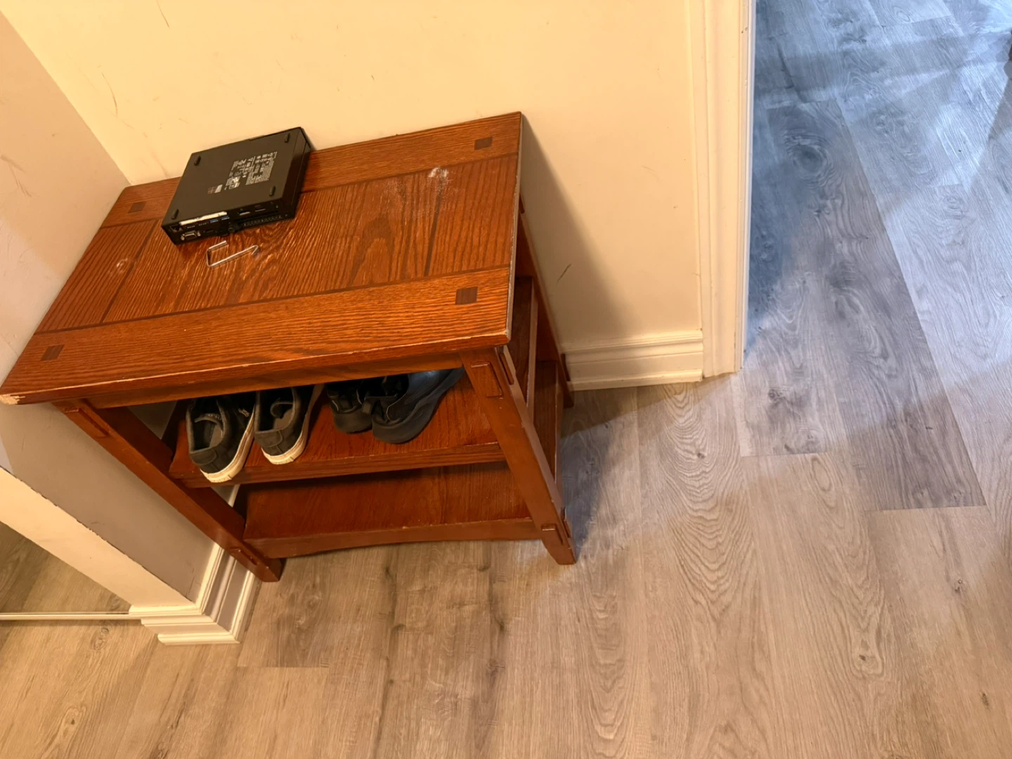 Wooden Shoe Rack / Storage Shelf