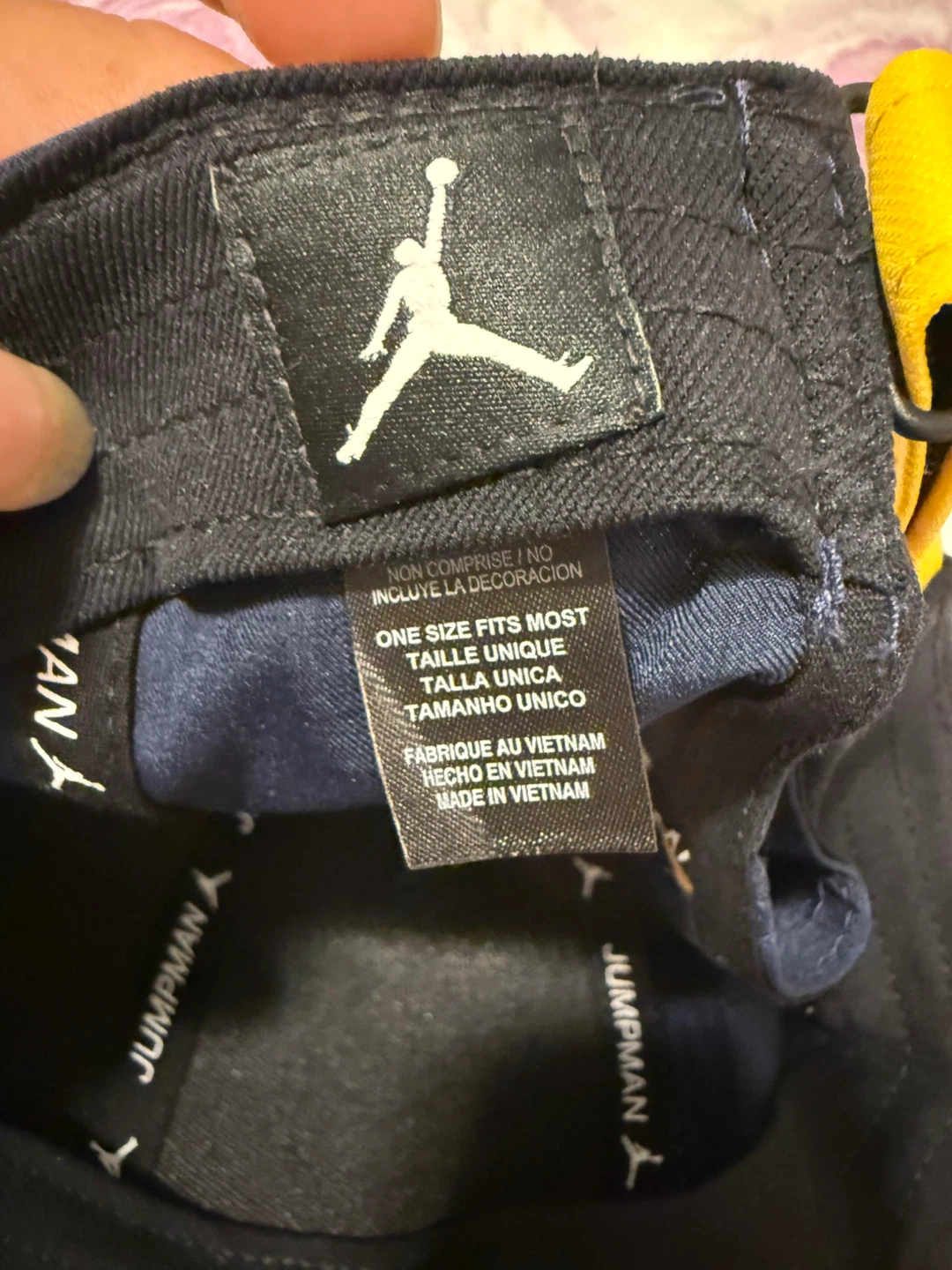 Nike Jordan Michigan Wolverines Baseball Cap - photo 3