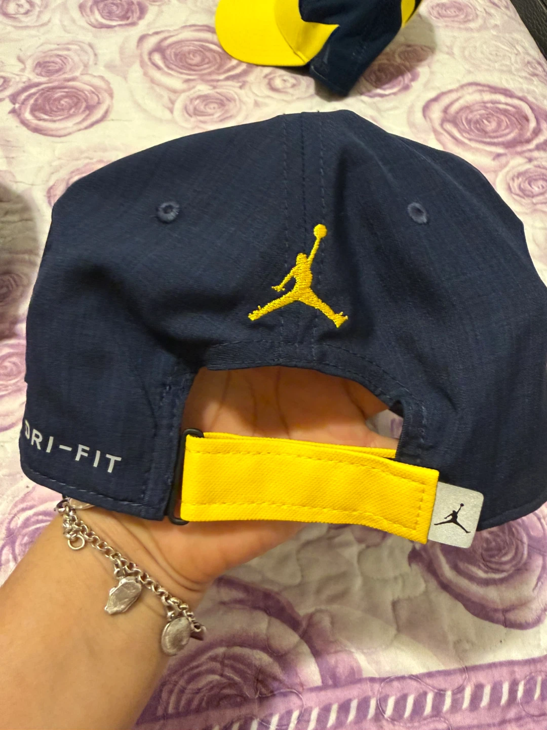 Nike Jordan Michigan Wolverines Baseball Cap - photo 2