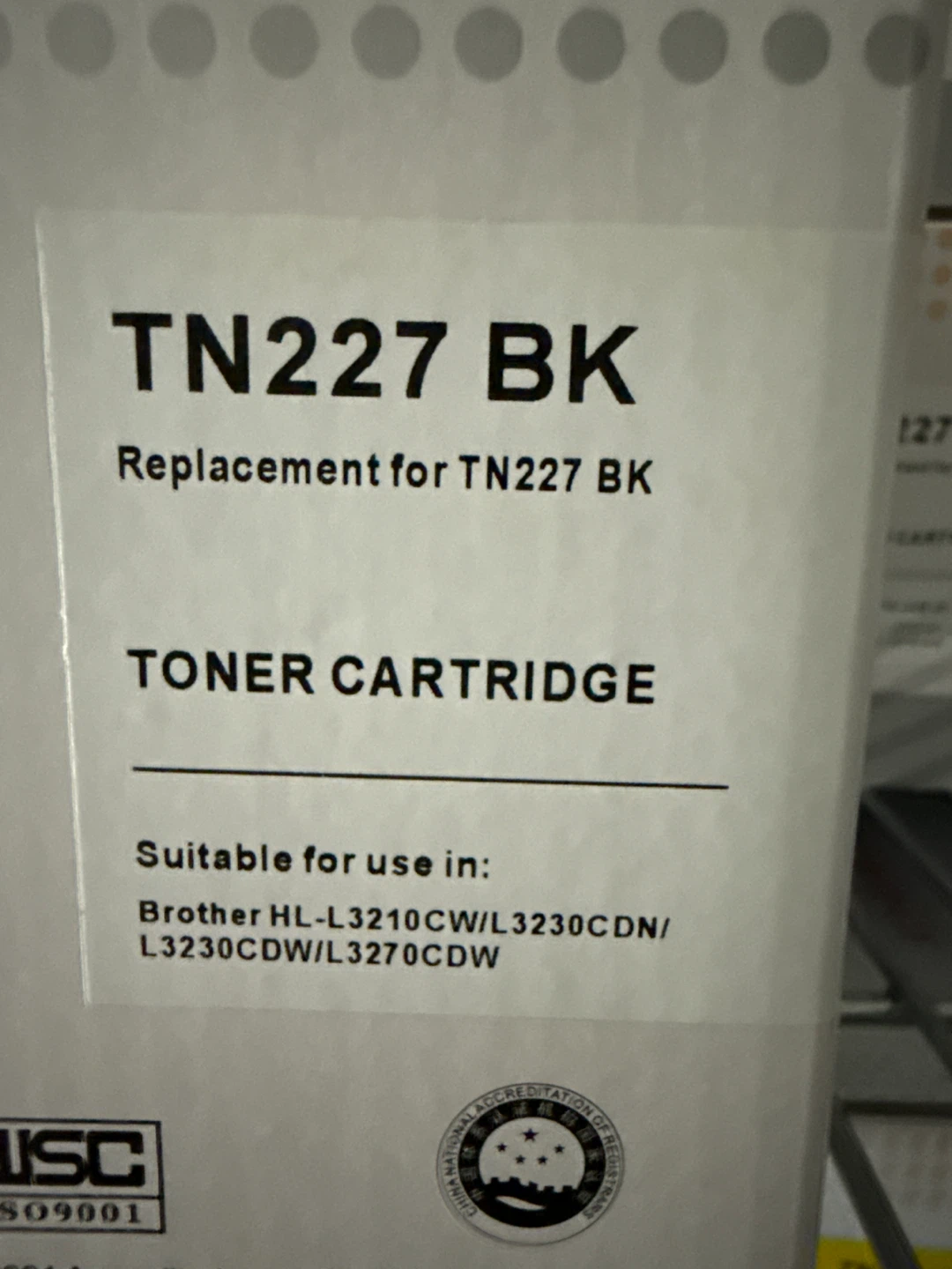 Compatible New TN227 Toner Cartridge