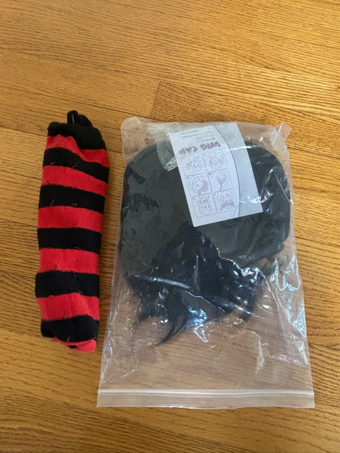 Mavis wig and tights for cosplay