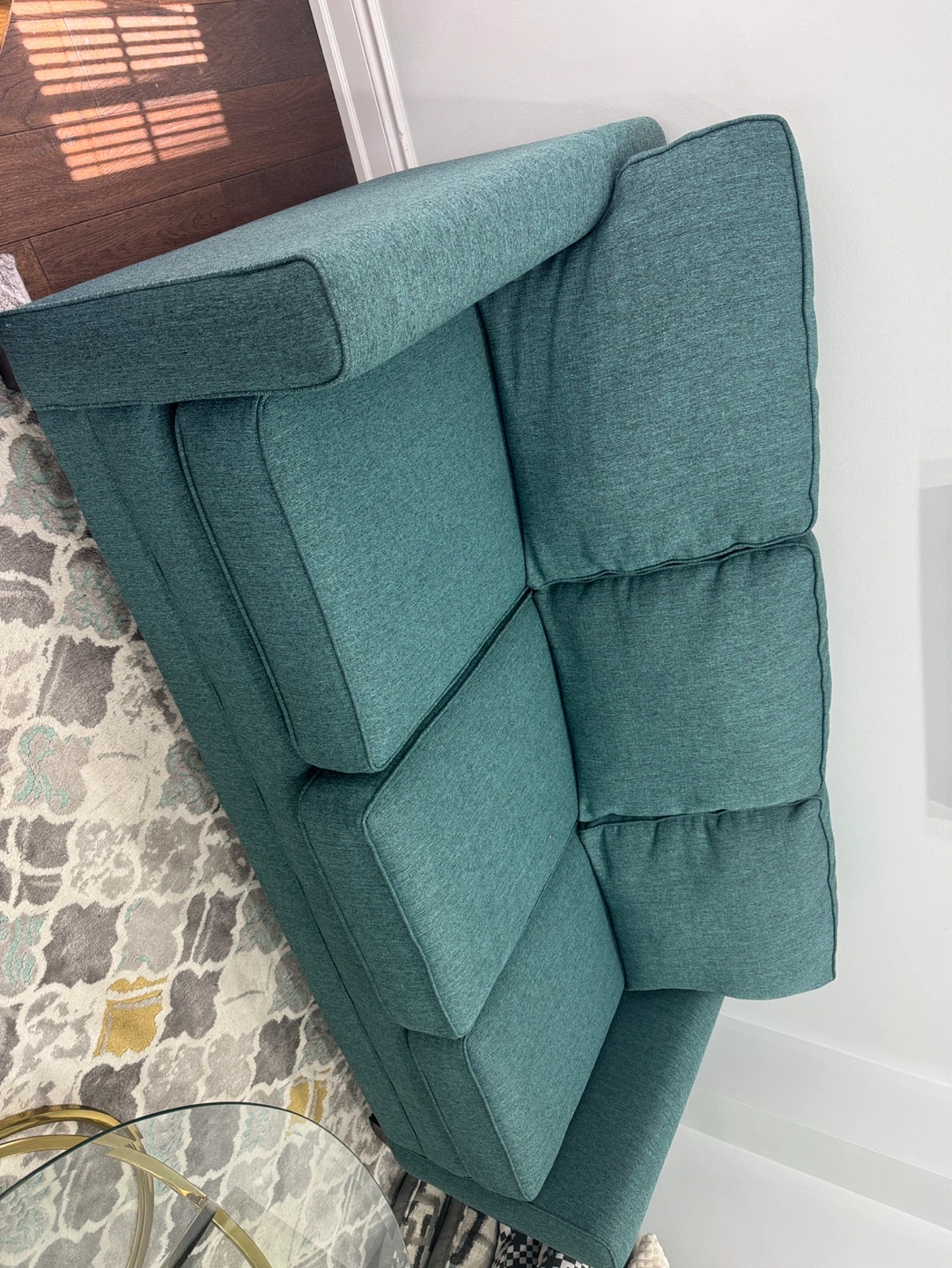 Teal Sectional Sofa Couch