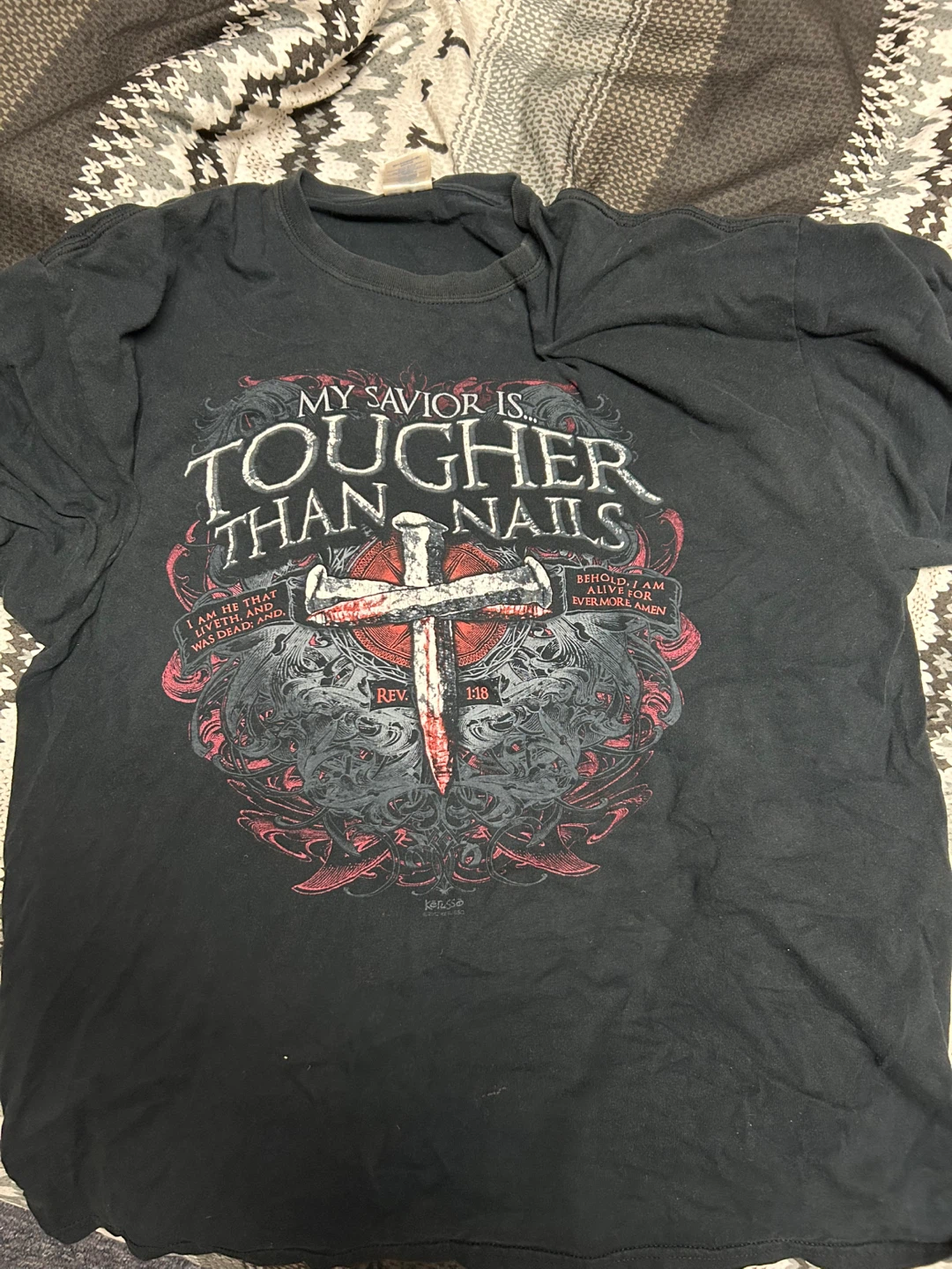 My savior tshirt size XL