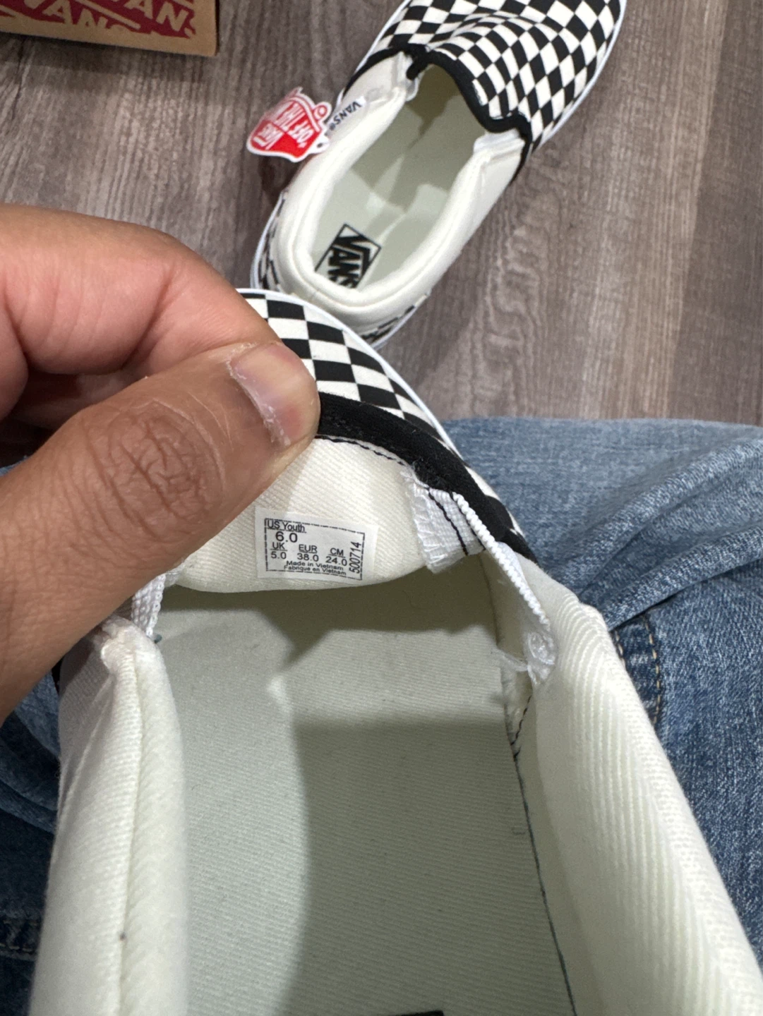 Vans Asher Slip-On Youth Shoes - photo 2