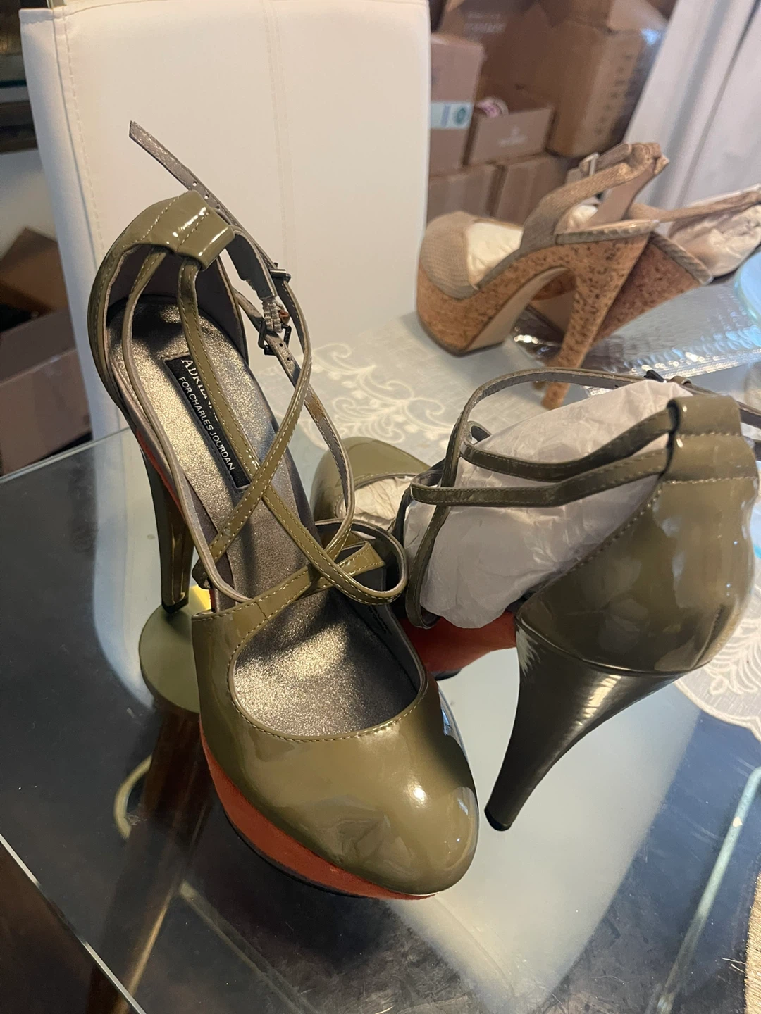 Adrienne Maloof for Charles David Heels Size 7M