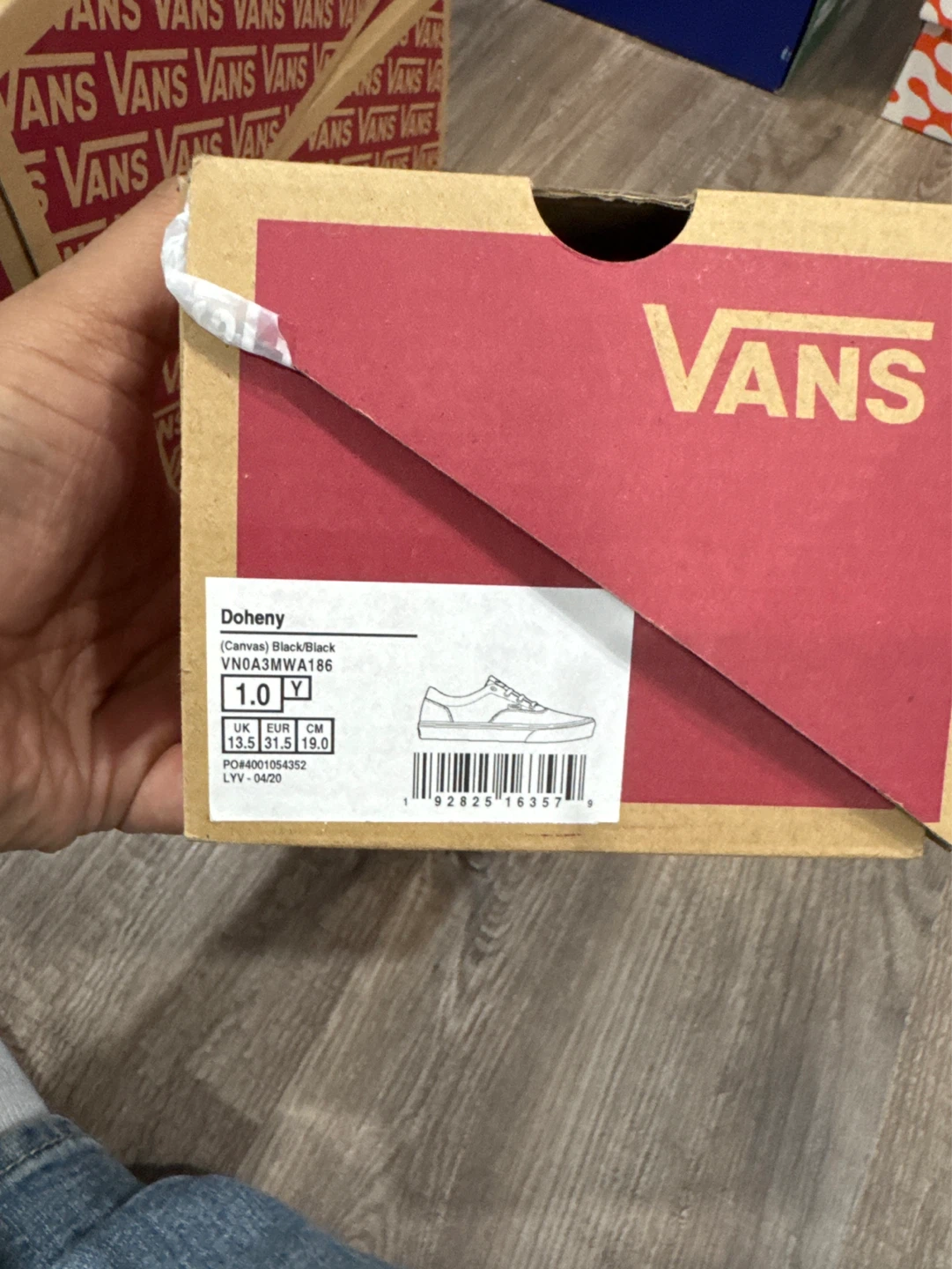 Vans Doheny Youth Black Canvas Sneakers - photo 3
