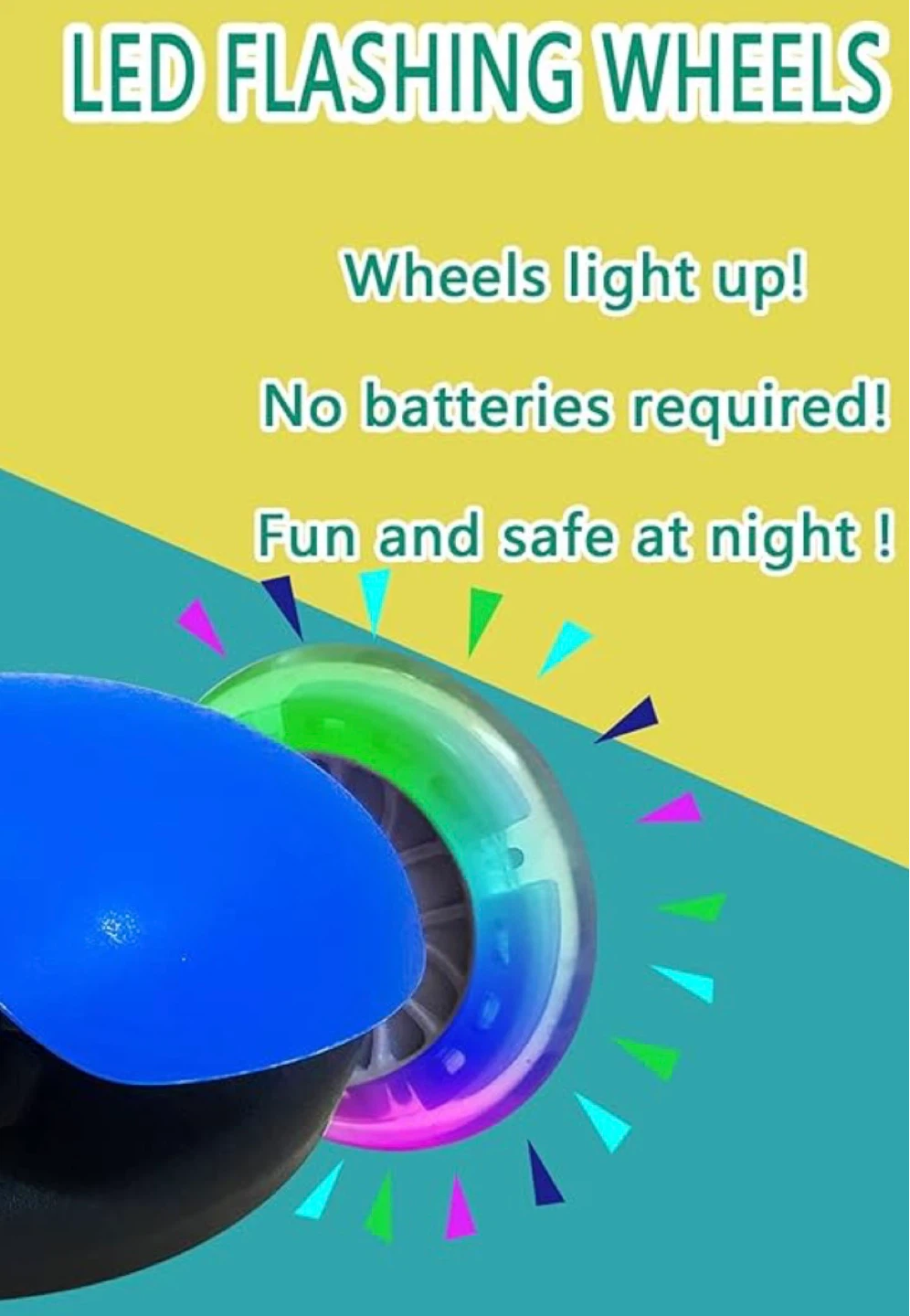 Brand New Kids Scooter with LED Flashing Wheels - photo 4