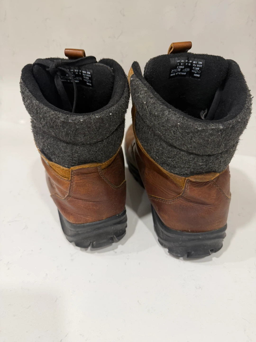 Timberland Men's Brown Leather Boots Size 10 - photo 3