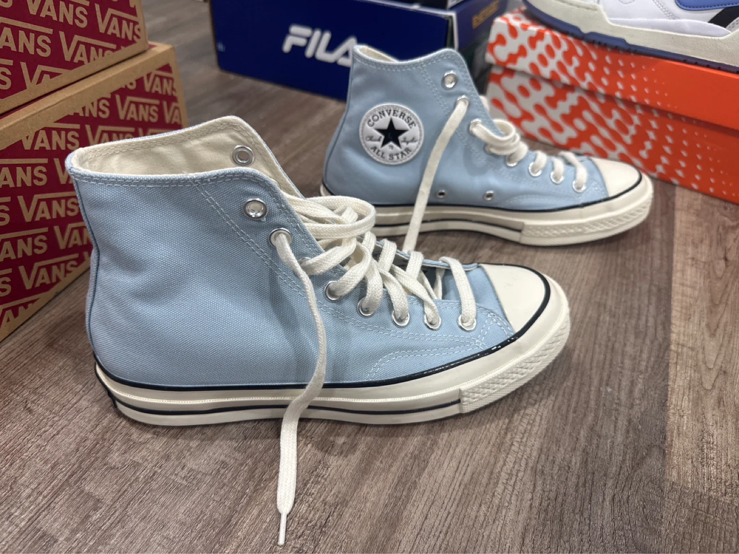 Converse Chuck Taylor All Star High Top Shoes - Light Blue