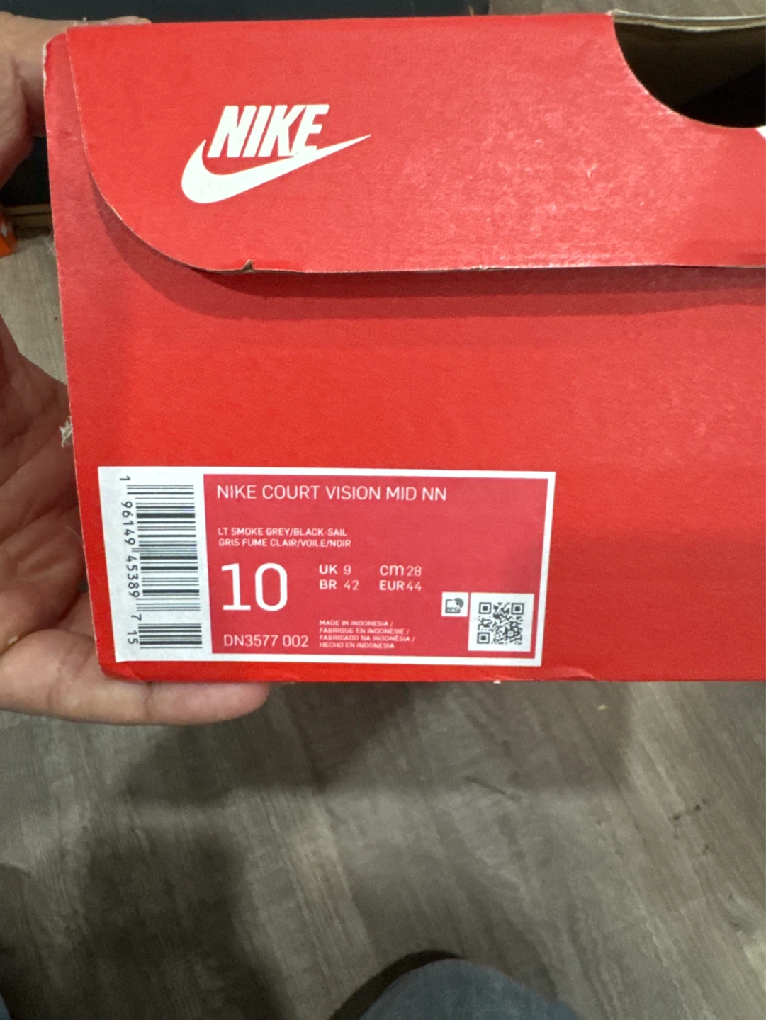 Nike Court Vision Mid NN Sneakers - photo 3