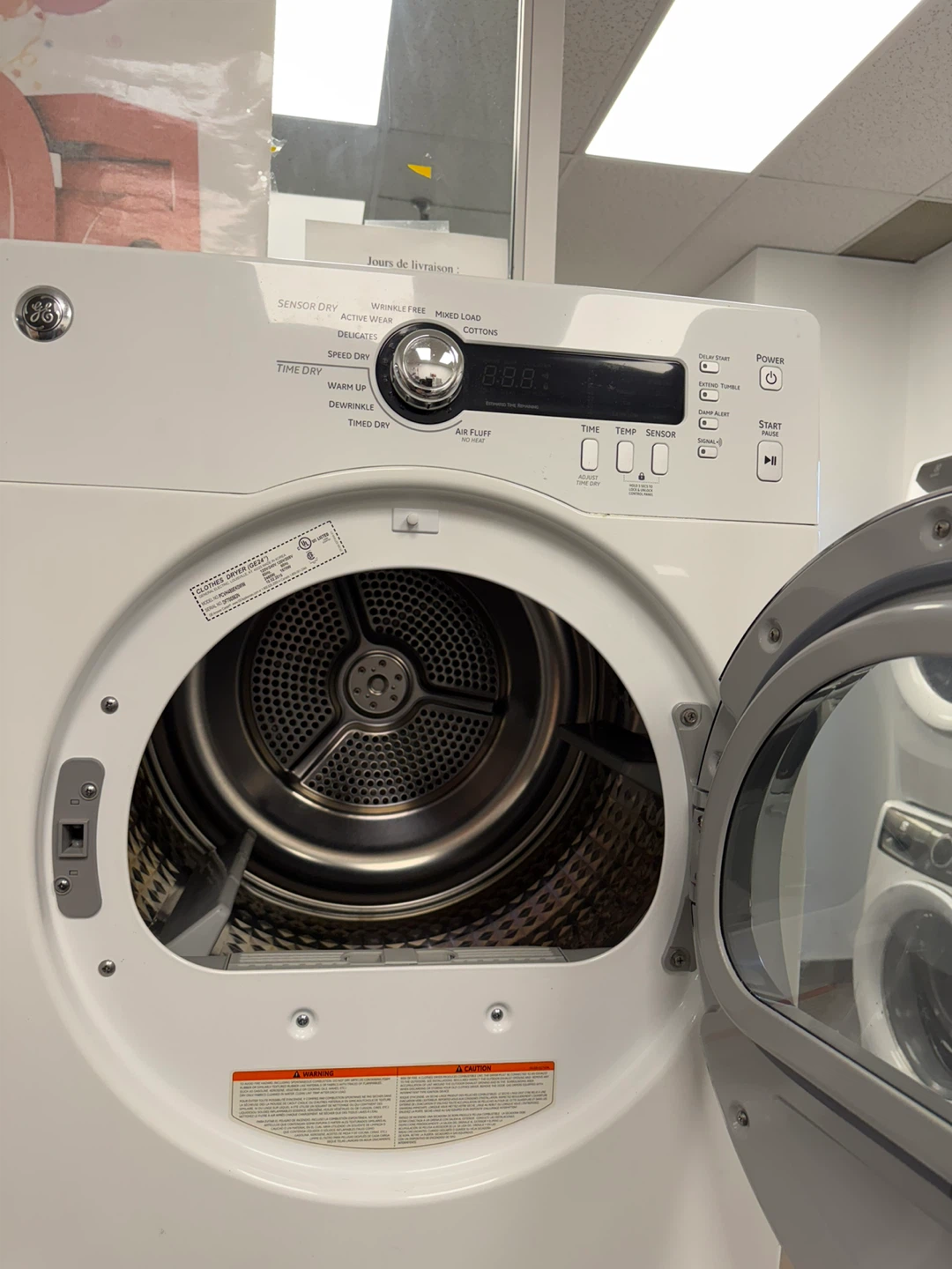 Mini GE Front Load Electric Washer & Dryer - photo 2