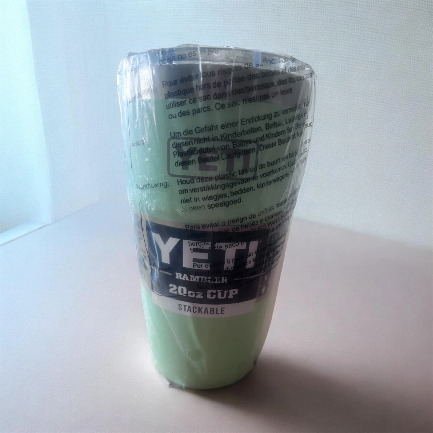 YETI Rambler 20oz Stackable Cup - Light Green
