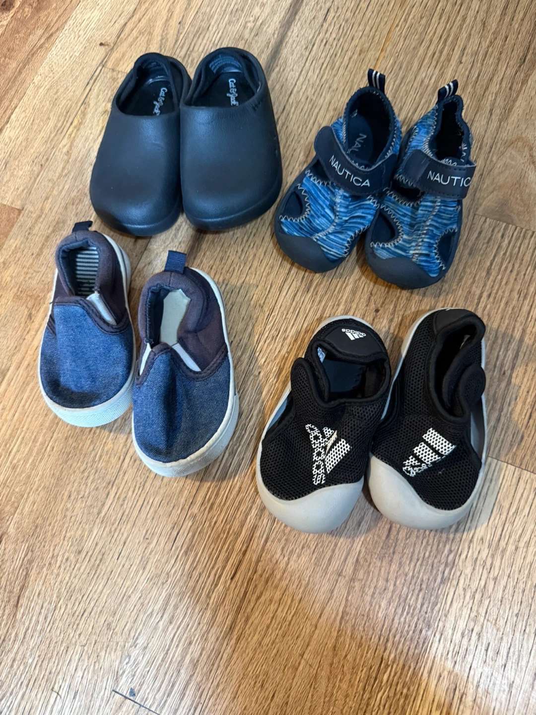 Adidas,cat&jack,Nautica  baby toddler shoes.