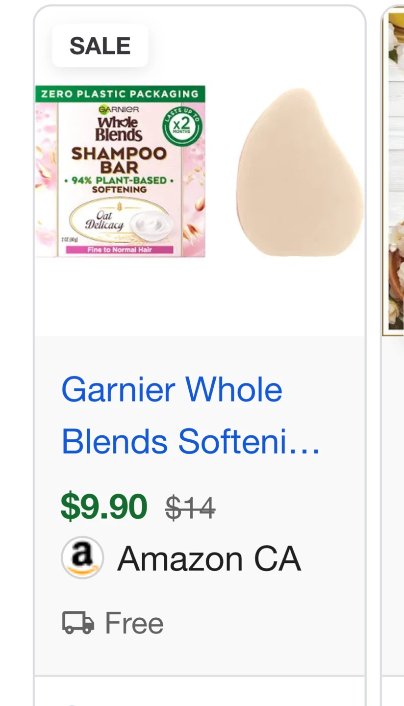 Brand New Garnier Whole Blends Shampoo Bar Bundle – 10 Bars - photo 2