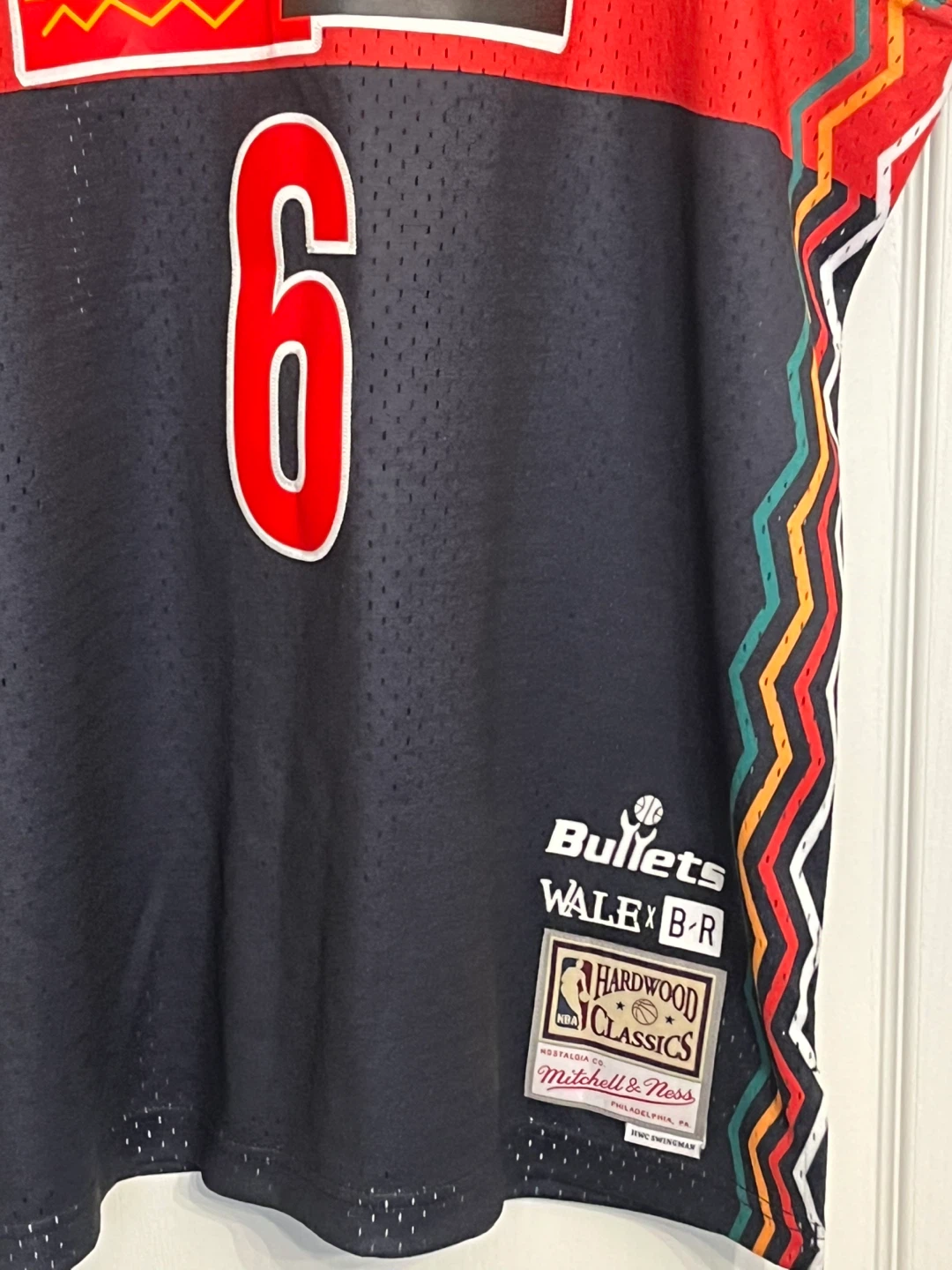 Mitchell & Ness x Wale x Washington Wizards Swingman Jersey XL - photo 5
