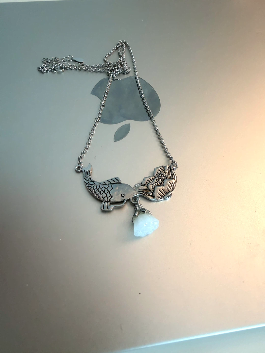 Fish and Seashell Pendant Necklace - photo 2