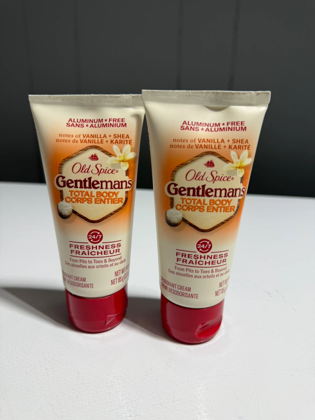 Brand New Old Spice Total Body Deodorant Cream – 2 Pack